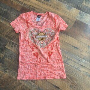 Women's Medium Harley Davidson Bling T-Shirt